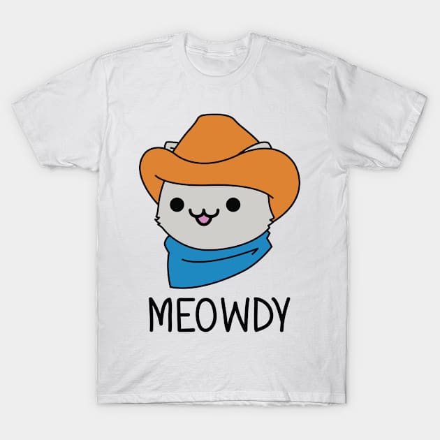 Meowdy T-Shirt by redbarron